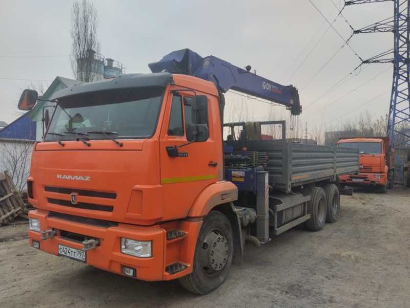 Фотография манипулятора КАМАЗ